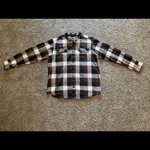 Mens Columbia Button Down Flannel